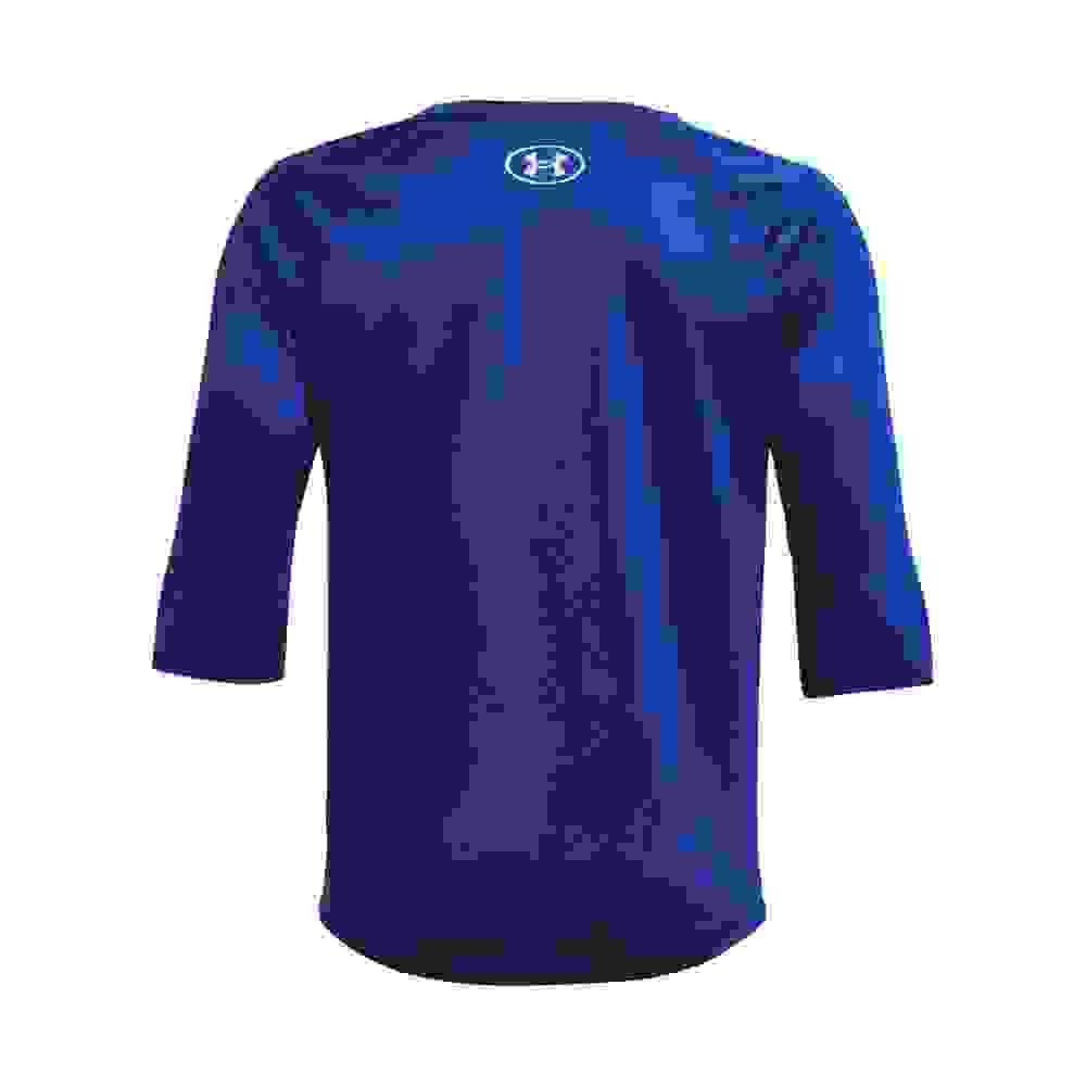 Under Armour Utility Big Boys' Grey/Royal 2/3 Shirt